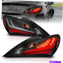 USテールライト Anzo USA 321347テールライトアセンブリは10-13創世記クーペに収まる Anzo USA 321347 Tail Light A...
