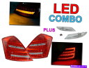 USe[Cg DEPO 2010bNZfXW221 SNX/NALEDe[+TCh}[J[CgZbg DEPO 2010 Look Mercedes W221 S CLASS Red/Clear LED Tail + Side Marker Light Set