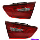 USテールライト Kia Optima Taill Lightアセンブリ2014 2015ペアLHとRH側面LED CAPAの場合 For Kia Optima...