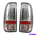 USテールライト RECON 264172CLクリアLEDテールライト Recon 264172CL Clear LED Tail Light(2)