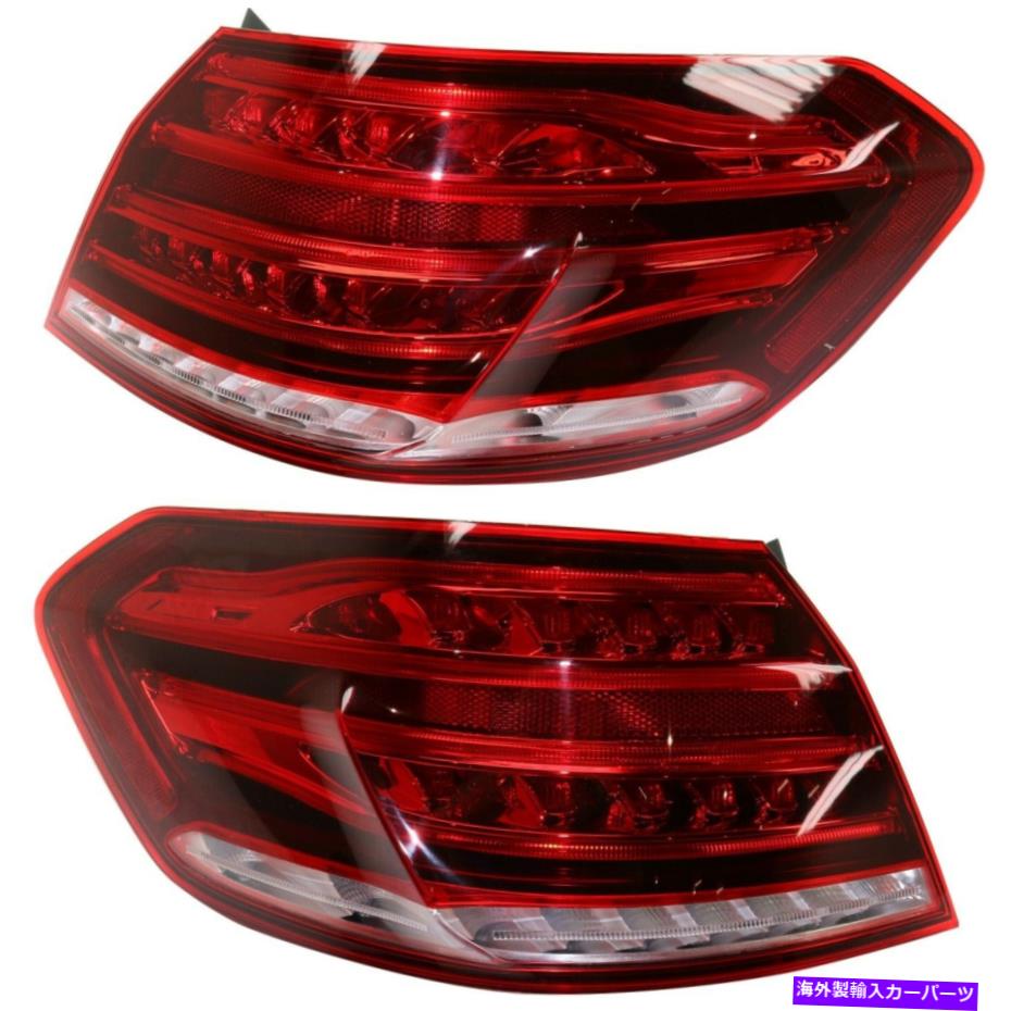 USテールライト 2015年メルセデスベンツE63 AMGのテールライト2左右のアウター Tail Light For 2015 Mercedes-Benz E63 AMG Set of 2 Left and Right Outer