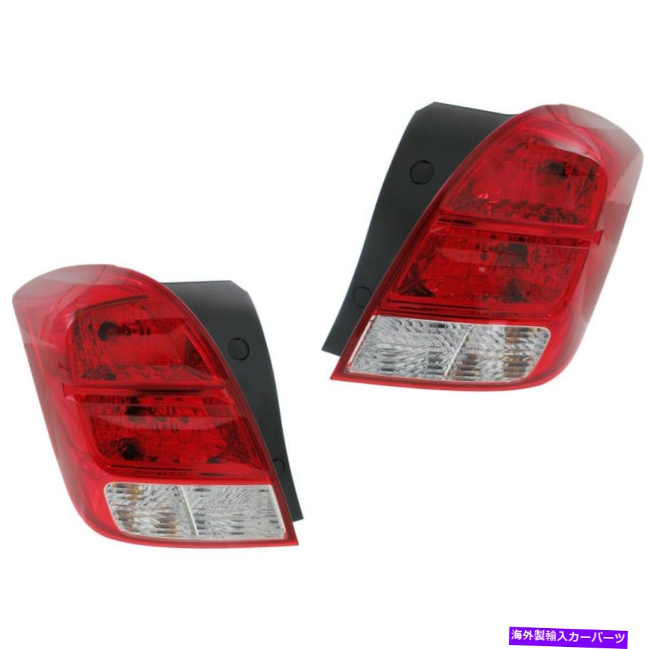 USテールライト シボレーGM2800272C、GM2801272Cペアの2テールライトランプのセット Set of 2 Tail Lights Lamps Left-and-Right for Chevy GM2800272C, GM2801272C Pair