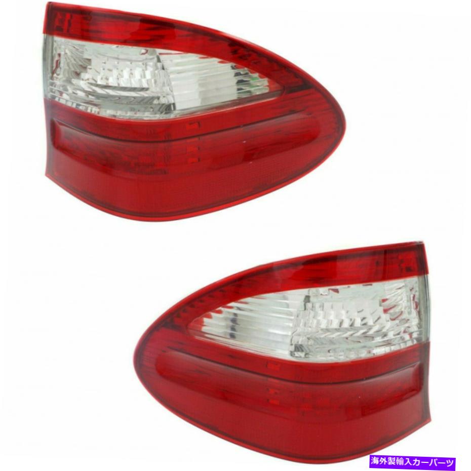 USテールライト Mercedes-Benz E55 AMGテールライト2005 2006ペアLHとRHサイドMB2818101 Fits Mercedes-Benz E55 AMG Tail Light 2005 2006 Pair LH and RH Side MB2818101