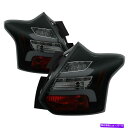USテールライト フィット12-14フォーカス:LEDテールライトSpyder Auto 5085146 Fits 12-14 Focus: LED Tail Lights Spyder Auto 5085146(2)