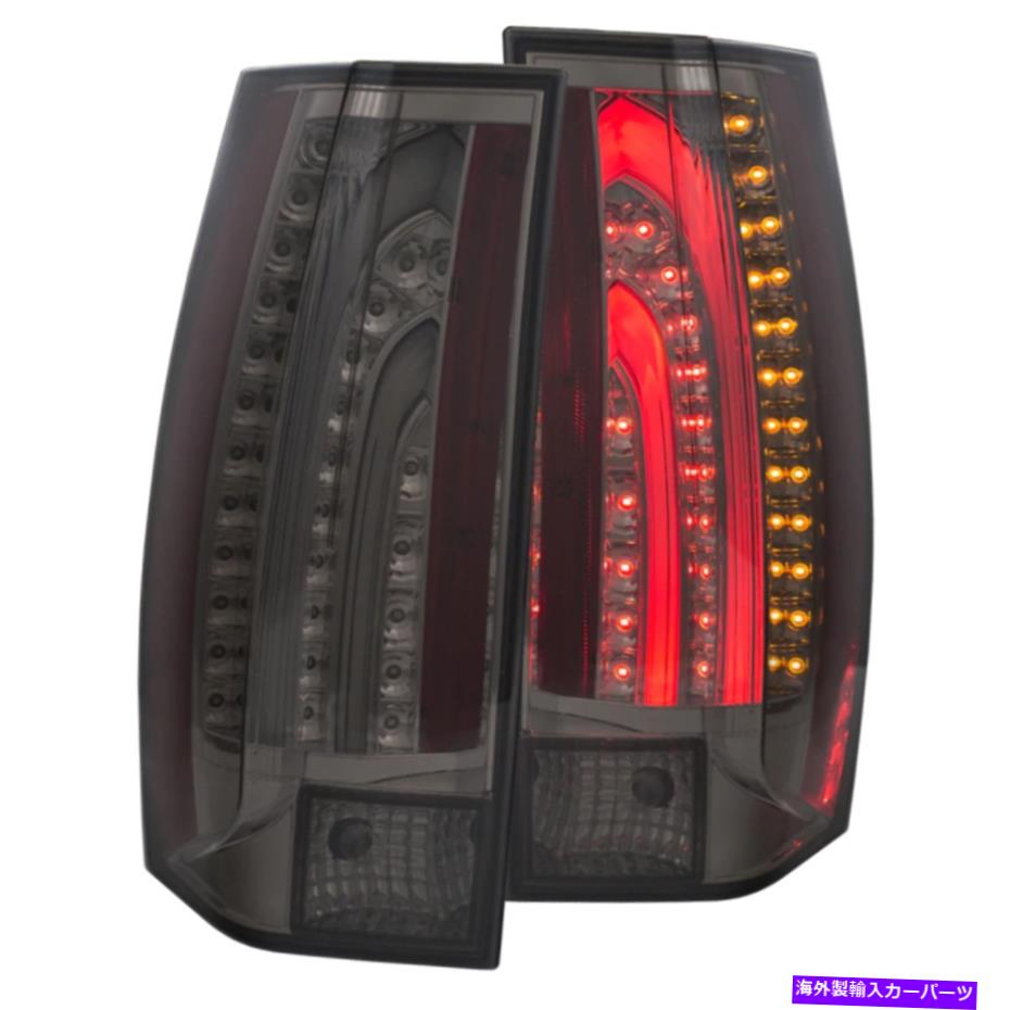 USơ饤 Chevrolet Suburban LED Taillights Smoke G5 - Escalade Look3 ANZO 2007-2014 for Chevrolet Suburban LED Taillights Smoke G5 - Escalade Look (3