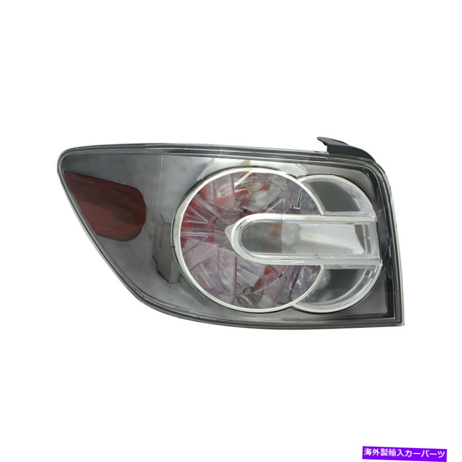 USテールライト Mazda CX-7 2010-2012 TYC 11-6596-00運転者側の交換用テールライト For Mazda CX-7 2010-2012 TYC 11-6596-00 Driver Side Replacement Tail Light