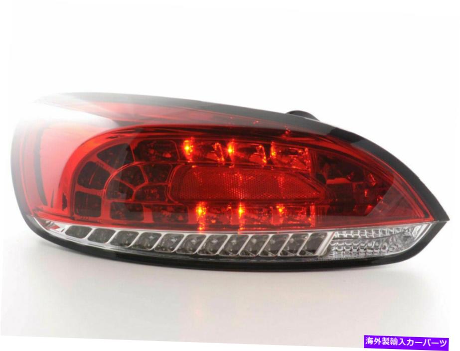 USơ饤 VW SciroccoꥢLEDơ饤ȥꥢ2008-2014ǥ VW SCIROCCO CLEAR LED TAIL LIGHTS REAR LAMPS 2008-2014 MODEL