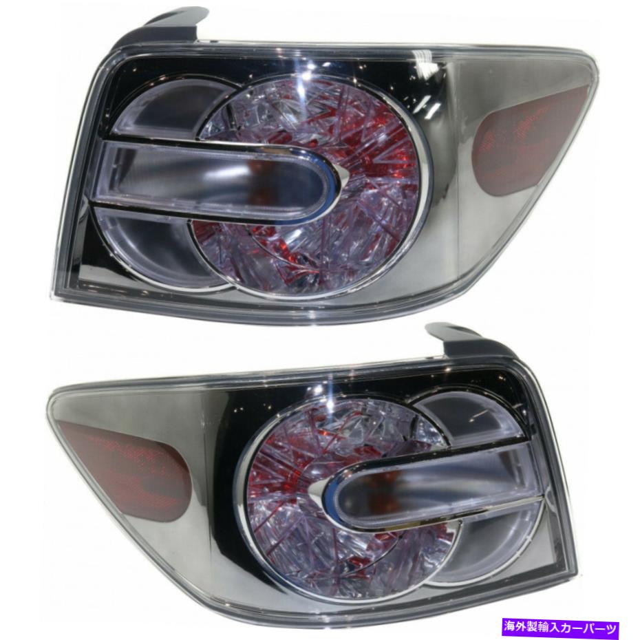 USテールライト Mazda CX-7テールライト2010年2011年2012 LHおよびRHペア/セットCAPA MA2800150 For Mazda CX-7 Tail Light 2010 2011 2012 LH and RH Pair/Set CAPA MA2800150