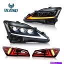 USテールライト Vland LEDのヘッドライト&テールライトがLexus IS250 ISF 2006-2013アセンブリ VLAND LED Headlights & Tail Lights For Lexus IS250 IS350 ISF 2006-2013 Assembly(2)