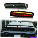 USテールライト 16-18シボレーカマロW /シーケンシャルターンシグナルのための2倍のLEDテールライトリアランプ 2x LED Tail Lights Rear Lamps For 16-18 Chevy Camaro w/ Sequential Turn Signal