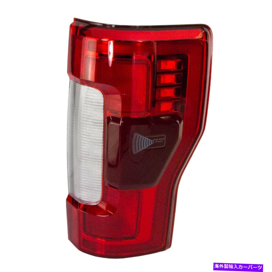 USテールライト OEM NEW 17-20フォードスーパーデューティテールランプライトRH乗客LEDが付いている OEM NEW 17-20 Ford Super Duty Tail Lamp Light RH Passenger LED with Blind Spot