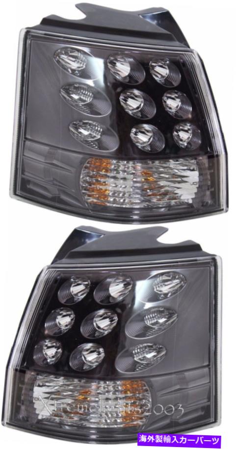 USテールライト 三菱アウトランダー2007-2013 Taillightsテールランプリアライト対左右 MITSUBISHI OUTLANDER 2007-2013 TAILLIGHTS TAIL LAMPS REAR LIGHTS PAIR LEFT RIGHT