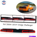 USテールライト 2008-2014 Dodge ChallengerシーケンシャルレッドレンズのLEDテールライトランプRH＆LH LED Tail Light Lamps RH & LH For 2008-2014 Dodge Challenger Sequential Red Lens