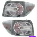 USテールライト 2010-2012 Mazda CX-7用ハロゲンテールライトセットCX-7クリア&レッドレンズW /電球2PCS Halogen Tail Light Set For 2010-2012 Mazda CX-7 Clear & Red Lens w/ Bulbs 2Pcs