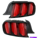 USテールライト 2015-2017フォードマスタングセット2ドライバと助手席側Capaのテールライト Tail Light For 2015-2017 For...
