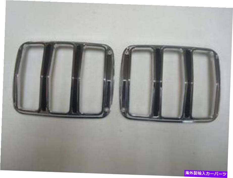 USテールライト 1964 1965 1966フォードマスタングテールランプライトベゼル左右ペアLH RH 1964 1965 1966 Ford Mustang Tail Lamp Light Bezels Left & Right PAIR LH RH