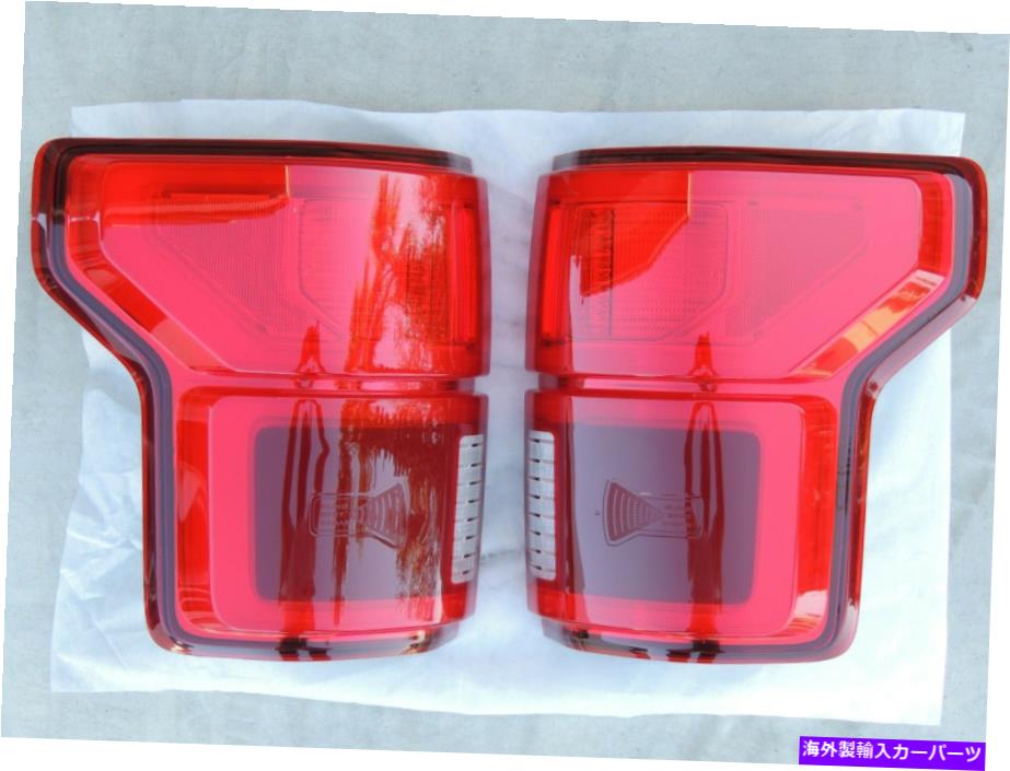 USơ饤 ֥饤ɥݥåOEMեɥפ18+ F150 LEDơ饤ȥåRH LHΥڥ 18+ F150 LED Tail lights with Blind Spot OEM FORD Lamps Set RH LH NEW STYLE Pair