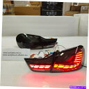 USテールライト BMW F32 F82 M4 425I 430I 440I LEDテールライトYZの煙ブラック2012-2019年 Smoke black 2012-2019 year for BMW F32 F82 M4 425i 430i 440i LED Tail lights YZ(2)