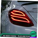 USテールライト ベンツW205 LED Taillights 2015-2018 Red LED後部ランプダイナミック New For Benz W205 LED Taillights 2015-2018 Red LED Rear Lamps Dynamic