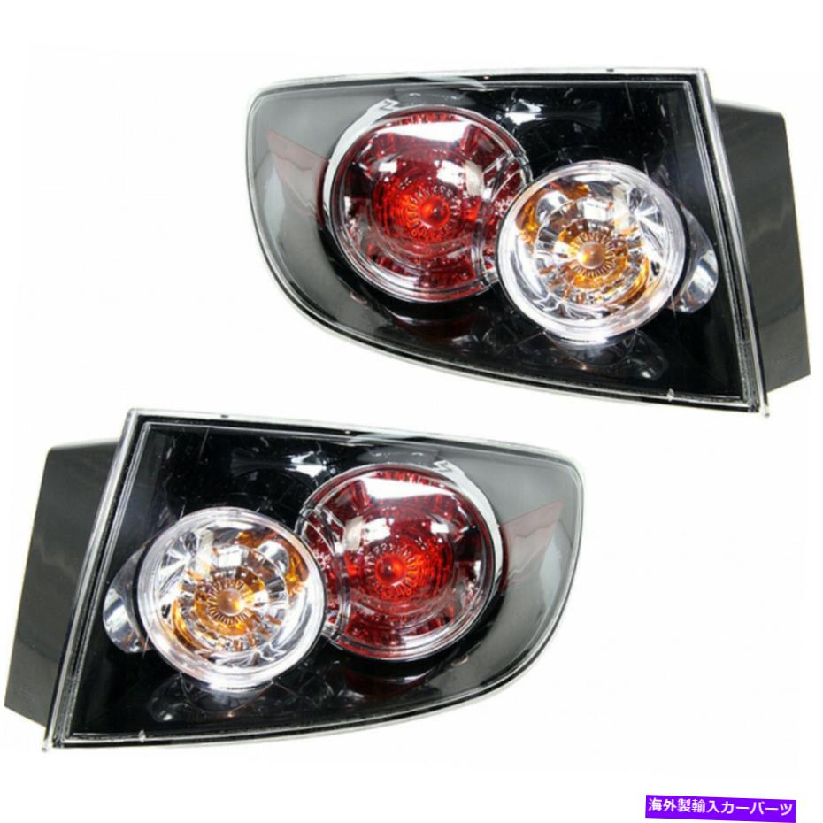 USテールライト フィット2007-2009マツダCX-7テールライトペアサイドカーパ Fits 2007-2009 Mazda CX-7 Tail Light Pair Side CAPA