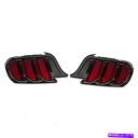 USテールライト 2015-2020フォードマスタングLEDテールライトランプW / Chrome Stripe Trim右左OEM 2015-2020 Ford Mustang LED Tail Light Lamps w/ Chrome Stripe Trim Right Left OEM