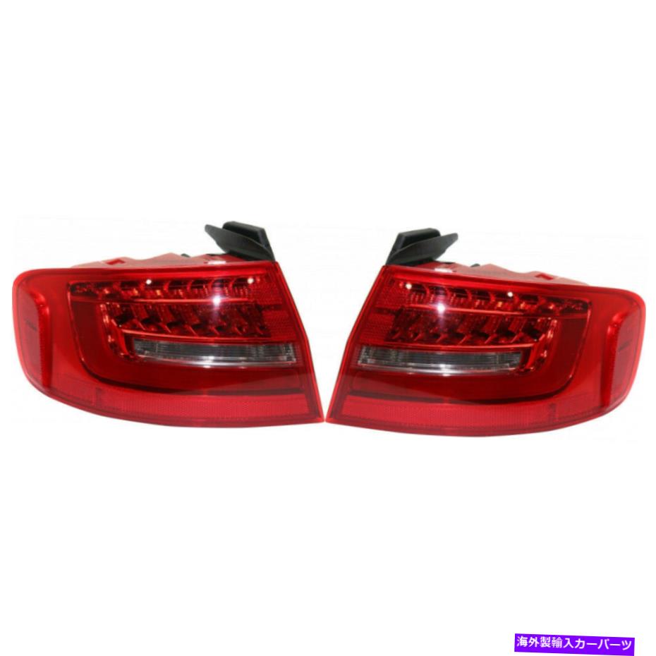 USテールライト Audi S4 Sedan / A4ワゴンテールライト2013 14 15 2016ペアRHとLHサイドLED For Audi S4 Sedan / A4 Wagon Tail Light 2013 14 15 2016 Pair RH and LH Side LED