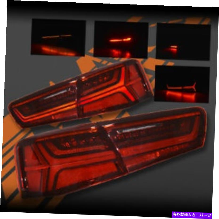 USơ饤 Audi A6 S6 C7 11-14Τ֤LED缡󥸥ơ饤 Red update LED Sequential Indicator Tail Lights for AUDI A6 S6 C7 11-14 Sedan