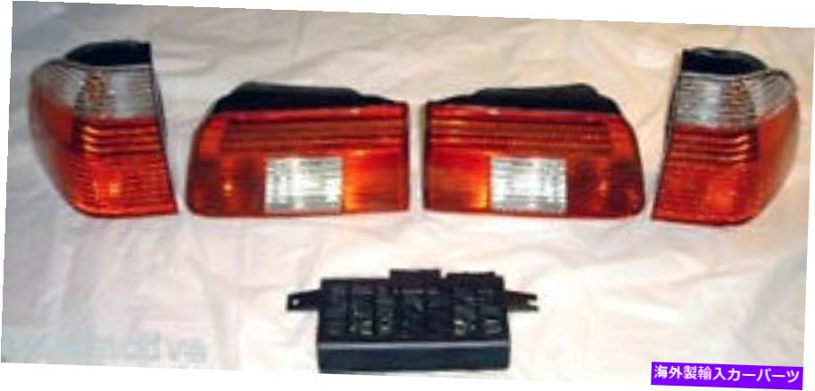 USテールライト BMW E39ツーリング/ワゴン5シリーズ1997-2000純正LED Taillight Retofit Kit New BMW E39 Touring/Wagon 5 Series 1997-2000 Genuine LED Taillight Retrofit Kit NEW