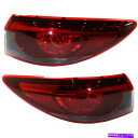 USテールライト マツダ6テールライト2016 2017 LHとRHペア/セットアウターLED CAPA MA2804121 For Mazda 6 Tail ...