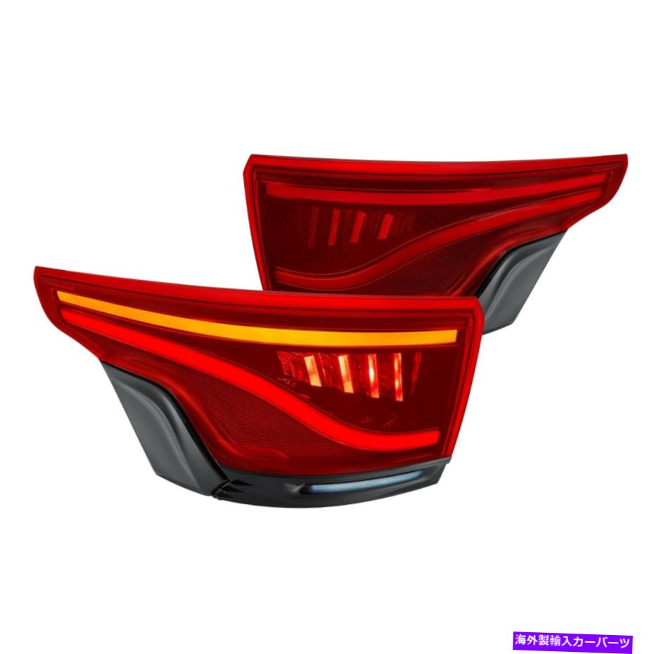 USơ饤 ɥСϰϤΥСݡ13-20ơ饤GL-5Iʥߥå֥å/å For Land Rover Range Rover Sport 13-20 Tail Lights GL-5i Dynamic Black/Red