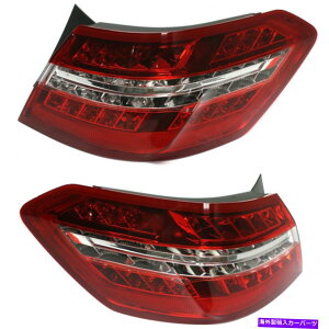 USテールライト 2010-2013 Mercedes-Benz E350ペアリアテールライトW212。セダン For 2010-2013 Mercedes-Benz E350 Pair Rear Tail Lights W212; Sedan