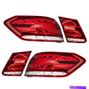 USテールライト 4台のPCセットテールライトLID 14メルセデス - ベンツEクラスのための四分の一ランプ 4 Pc Set Tail Lights Lid w/ Quarter Mounted Lamps for 14 Mercedes-Benz E-Class