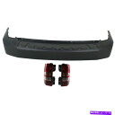 USテールライト 2008-2012ジープリバティ後部プライミングカーパのためのバンパーカバーとテールライトキット Bumper Cover and Tail ...