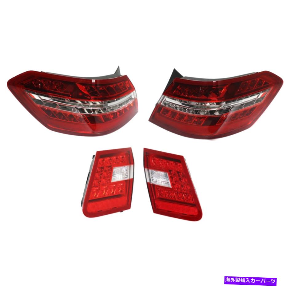 USơ饤 2010-2013륻ǥ - ٥E550Υơ饤Ⱥ¦ȳ¦ Tail Light For 2010-2013 Mercedes-Benz E550 Left and Right Inner and Outer