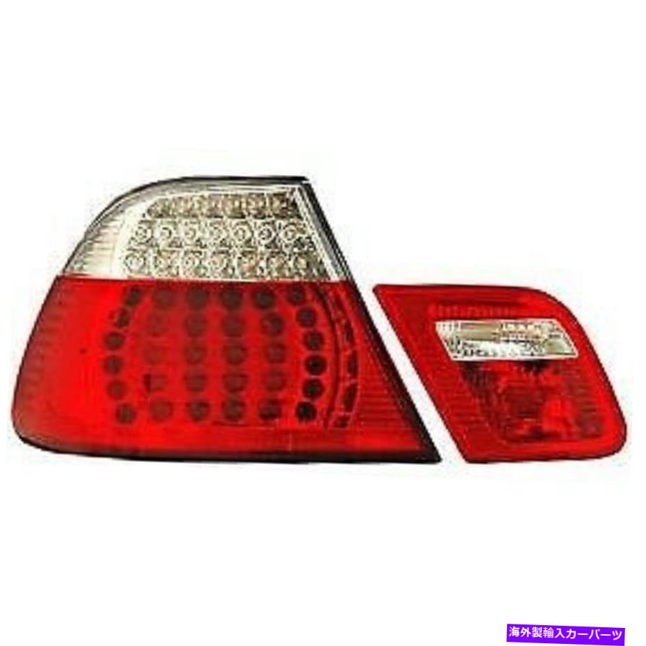 USテールライト 321185アナゾテールライトランプ2 323ペア用の2ドライバ＆旅客辺のセット 321185 Anzo Tail Lights Lamps Set of 2 Driver & Passenger Side New for 323 Pair