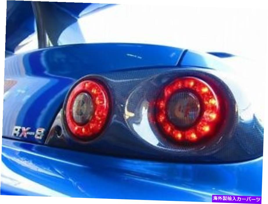 USテールライト Re Amemiya Rear LEDストップブレーキテールターン信号軽いカーボンfor Mazda 04-08 RX8 RE AMEMIYA REAR LED STOP BRAKE TAIL TURN SIGNAL LIGHT CARBON FOR MAZDA 04-08 RX8