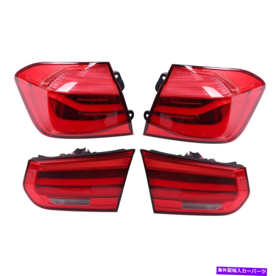 USテールライト 車のテールライトアセンブリLCIスタイルダイナミックテールライト赤レンズフィット3シリーズ Car Taillight Assembly LCI Style Dynamic Tail Lights Red Lens Fit For 3 Series