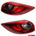 USテールライト 2つのテールライトランプのセットMA2804119 MA2805119ペア Set of 2 Tail Lights Lamps Left-and-Right Outside MA2804119, MA2805119 Pair