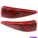 USテールライト 2テールライトランプのペアセットKI2804133 KI2805133 Pair Set of 2 Tail Lights Lamps Left-and-Right Outside KI2804133, KI2805133