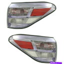 USテールライト LX2805110 LX2804110テールライトランプ2左右一対の2本 LX2805110, LX2804110 Tail Lights Lamps Set of 2 Left-and-Right Outside Pair