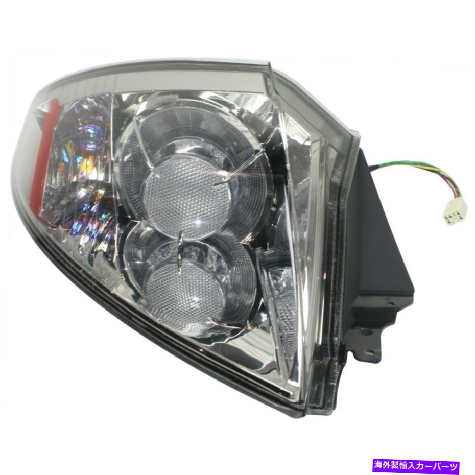 USテールライト 2006-2012のテールライトMitsubishi Eclipseドライバサイド Tail Light for 2006-2012 Mitsubishi Eclipse Driver Side