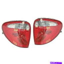 USテールライト 04-07 Chrysler Town&Country&Dodge Grand Caravan LH RHのペアテールライト Pair Tai...