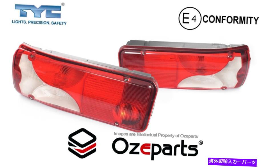 USテールライト メルセデスベンツスプリンタートレイキャブシャーシ06~18のためのセットペアLH + RHテールライトランプ Set Pair LH+RH Tail Light Lamp For Mercedes Benz Sprinter Tray Cab Chassis 06~18