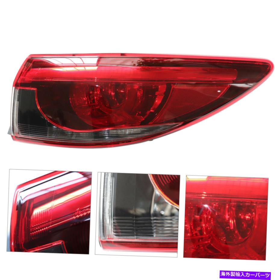 Right Outer Tail Light For Mazda 6 2016-2017 Rear Lamp Brake RH US StockカテゴリUSテールライト状態新品メーカー車種発送詳細全国一律 送料無料（※北海道、沖縄、離島は省く）商品詳細輸入商品の為、英語表記となります。Condition: NewManufacturer Part Number: Does Not ApplyBulb Type: LEDPlacement on Vehicle: Rear, Right, OuterInterchange Part Number: MA2805121Fitment Type: Direct ReplacementBrand: Aftermarket ProductsModified Item: NoLens Color: RedColor: REDWarranty: 2 YearUPC: Does not apply 条件：新品製造者部品番号：適用されません電球タイプ：LED.車両への配置：後部、右、アウターインターチェンジ部品番号：MA2805121フィットメントタイプ：直接交換ブランド：アフターマーケット製品変更されたアイテム：いいえレンズカラー：赤赤色保証：2年UPC：適用されません《ご注文前にご確認ください》■海外輸入品の為、NC・NRでお願い致します。■取り付け説明書は基本的に付属しておりません。お取付に関しましては専門の業者様とご相談お願いいたします。■通常2〜4週間でのお届けを予定をしておりますが、天候、通関、国際事情により輸送便の遅延が発生する可能性や、仕入・輸送費高騰や通関診査追加等による価格のご相談の可能性もございますことご了承いただいております。■海外メーカーの注文状況次第では在庫切れの場合もございます。その場合は弊社都合にてキャンセルとなります。■配送遅延、商品違い等によってお客様に追加料金が発生した場合や取付け時に必要な加工費や追加部品等の、商品代金以外の弊社へのご請求には一切応じかねます。■弊社は海外パーツの輸入販売業のため、製品のお取り付けや加工についてのサポートは行っておりません。専門店様と解決をお願いしております。■大型商品に関しましては、配送会社の規定により個人宅への配送が困難な場合がございます。その場合は、会社や倉庫、最寄りの営業所での受け取りをお願いする場合がございます。■輸入消費税が追加課税される場合もございます。その場合はお客様側で輸入業者へ輸入消費税のお支払いのご負担をお願いする場合がございます。■商品説明文中に英語にて”保証”関する記載があっても適応はされませんのでご了承ください。■海外倉庫から到着した製品を、再度国内で検品を行い、日本郵便または佐川急便にて発送となります。■初期不良の場合は商品到着後7日以内にご連絡下さいませ。■輸入商品のためイメージ違いやご注文間違い当のお客様都合ご返品はお断りをさせていただいておりますが、弊社条件を満たしている場合はご購入金額の30％の手数料を頂いた場合に限りご返品をお受けできる場合もございます。(ご注文と同時に商品のお取り寄せが開始するため)（30％の内訳は、海外返送費用・関税・消費全負担分となります）■USパーツの輸入代行も行っておりますので、ショップに掲載されていない商品でもお探しする事が可能です。お気軽にお問い合わせ下さいませ。[輸入お取り寄せ品においてのご返品制度・保証制度等、弊社販売条件ページに詳細の記載がございますのでご覧くださいませ]&nbsp;
