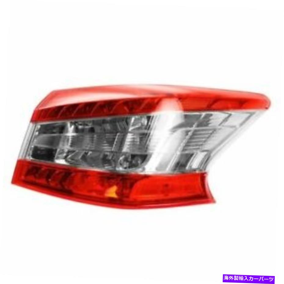 USテールライト 13-14日産Sentraのための右乗り目の右側の照明後灯右乗客 Outer Quarter Tail Light Rear Lamp Right Passenger for 13-14 Nissan Sentra