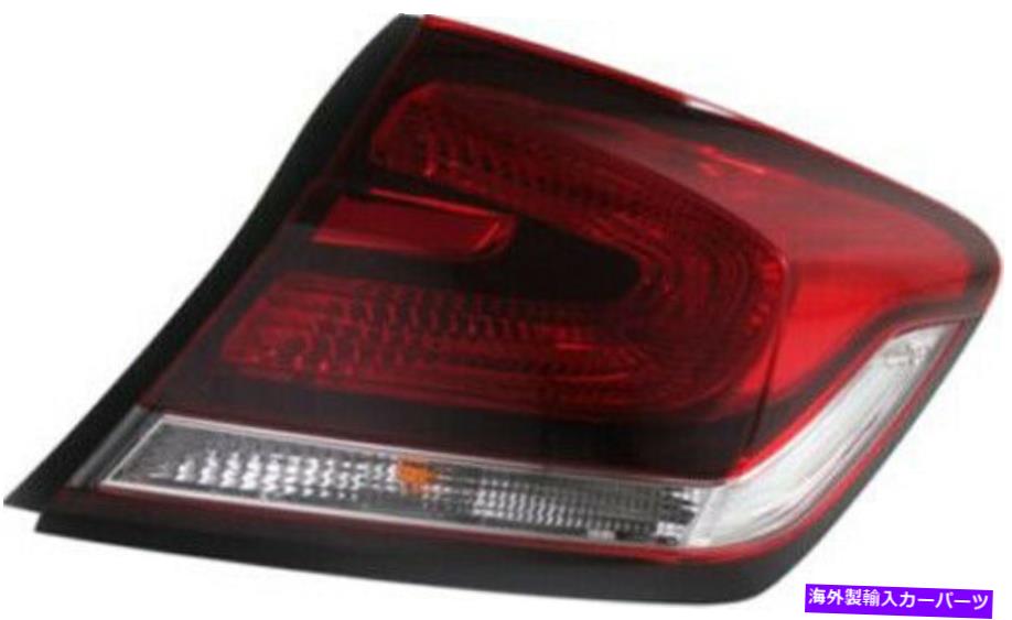 USテールライト 2013-2015ホンダシビックのための助手席側、アウターテールライトHO2805102 Passenger Side, Outer Tail Light HO2805102 for 2013-2015 Honda Civic