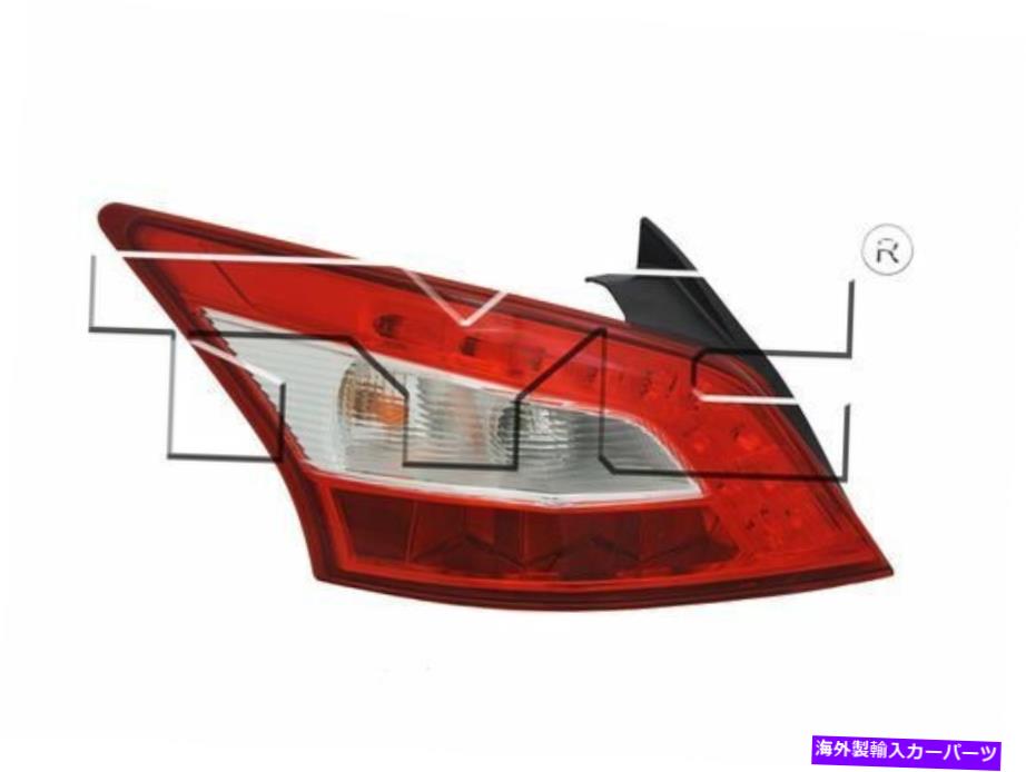 USテールライト 日産Maxima 2009-2011モデルのTYC NSF左サイドテールライトアッキー TYC NSF Left Side Tail Light Assy for Nissan Maxima 2009-2011 Models