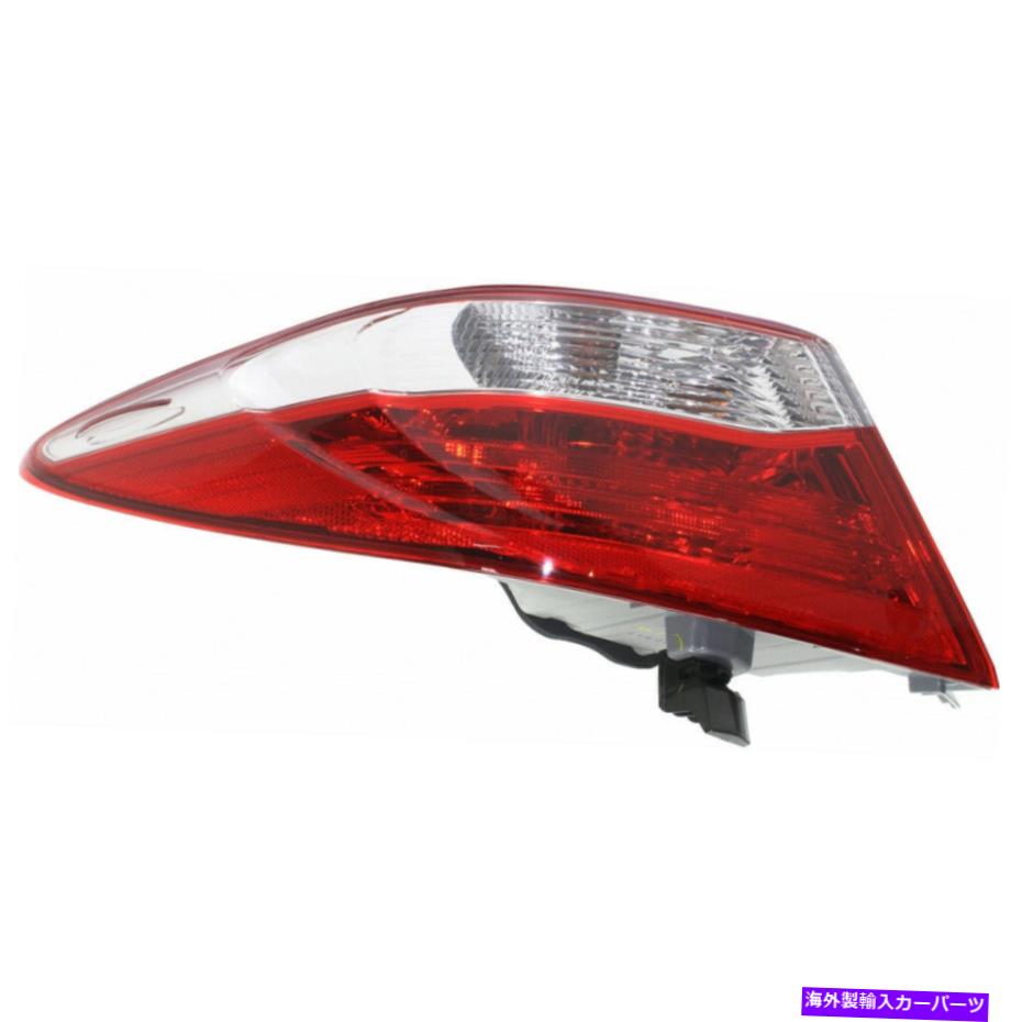 USテールライト 2015年から2017年トヨタカムリテールライトアセンブリドライバーサイドカーパ For 2015-2017 TOYOTA CAMRY Tail Light Assembly Driver Side CAPA