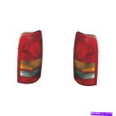 USテールライト GMC Sierra 1500テールライトアセンブリ2003ペアLHとRH側CAPAの認証 For GMC Sierra 1500 Tail Light Assembly 2003 Pair LH and RH Side CAPA Certified(2)
