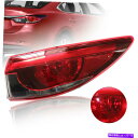 USテールライト ABSプラスチックLED右/助手席側リアテールライトフィットマツダ6 2016-2017 ABS Plastic LED Right/Passenger Side Rear Tail Light Fits for Mazda 6 2016-2017
